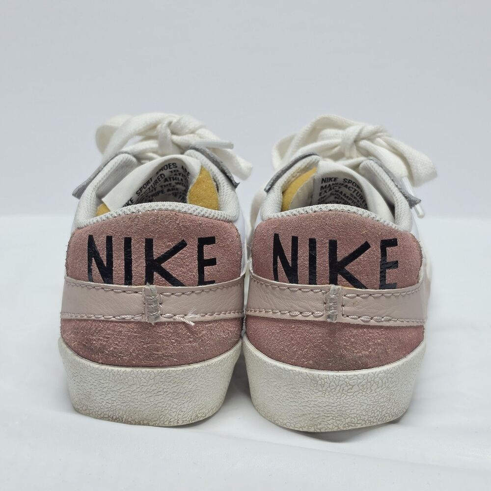 Nike Blazer Low '77 Jumbo Women's Size 9 Sneakers White Pink Retro Style - Picture 8 of 9